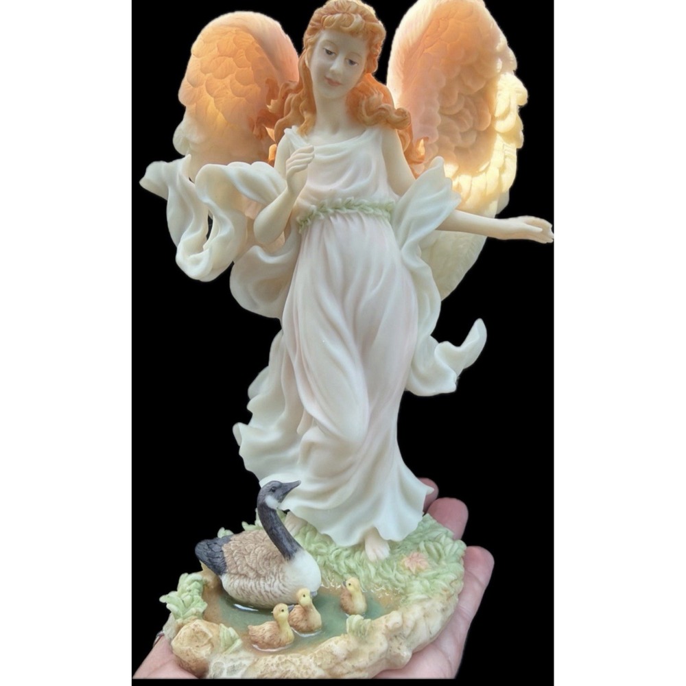 Figurine Unisex Seraphim Classics Joelle Nature's Spirit Angel Goose 81648